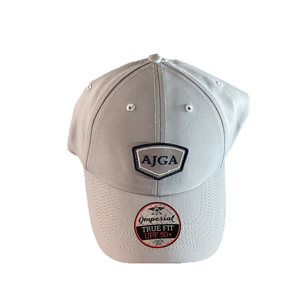 AJGA Golf Tournament Hat Mens Strapback White Hat One Size Fits All